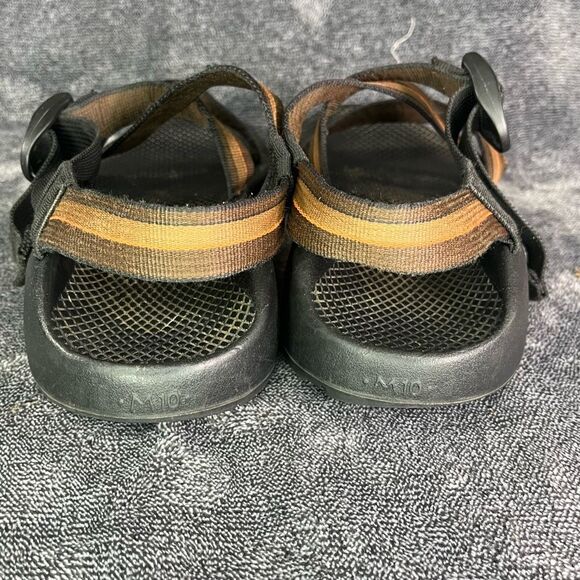 CHACO Z/1 Z1 Z Classic Vibram Hiking Water Sandals - Brown Stripe - Men’s 10 - Picture 5 of 8